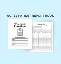 Nurse Patient Report Journal Kdp Interior