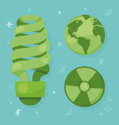 Green Energy Three Icons