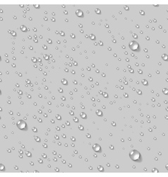 Water drops seamless background Royalty Free Vector Image