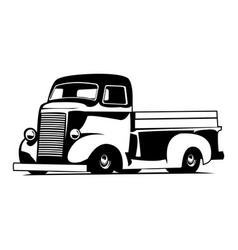 1940s Coe Chevy Truck Logo Silhouette