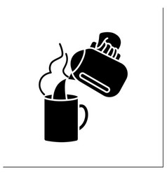 Hot Drink Glyph Icon