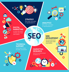 Seo Infographic Set