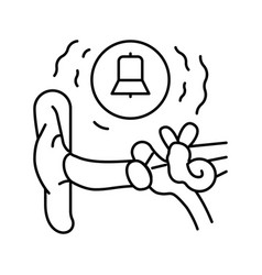 Tinnitus Health Problem Line Icon