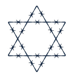 Barbed Wire Hexagram