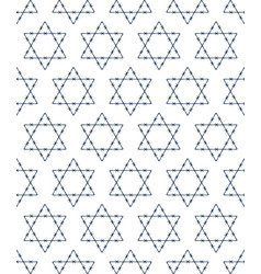 Barbed Wire Hexagram Pattern