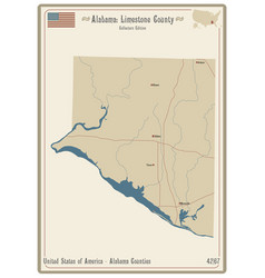 Map Limestone County In Alabama