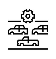 Choice Car Body Type Line Icon