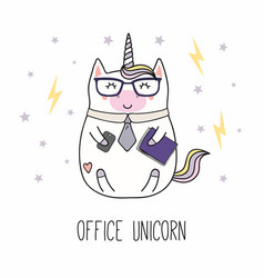 Kawaii Office Unicorn