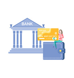 Bank Institution With Financial Services