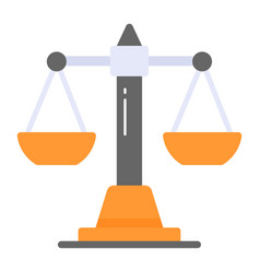 Balance Scale Design Icon Of Equality