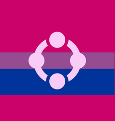 Bisexual Fetish Flag Isolated