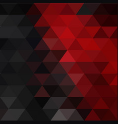 Black Und Red Triangular Background Abstract