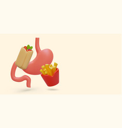 3d Stomach And Street Food Shawarma French