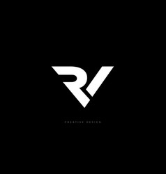 Rv Letter Branding Logo