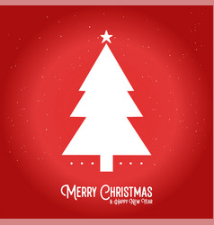 Abstract Simple Merry Christmas Poster Template