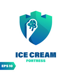 Ice Cream Fortress Logo