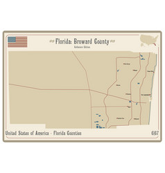 Map Of Broward County In Florida