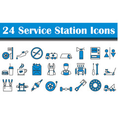 Service Station Icon Set