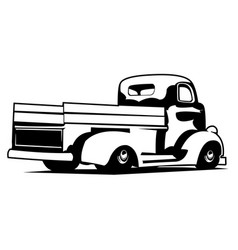 1940s Coe Chevy Truck Logo Silhouette