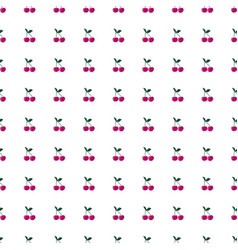 Cute Cherry Seamless Pattern Hand Drawn Cherries