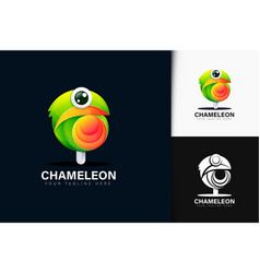 Cameleon And Lollipop Logo Design