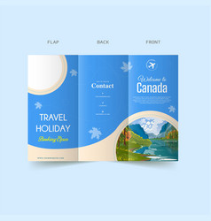 Creative Corporate Travel Trifold Brochure