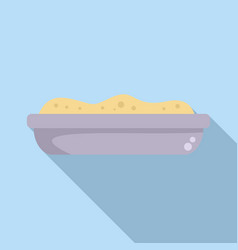 Mashed Potatoes Icon Flat Potato Food