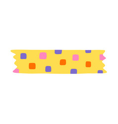 Cute Cartoon Washi Tape Stripe With Hand Drawn