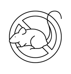 Mice Control Line Icon