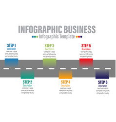 Road Timeline Infographic Presentation Template