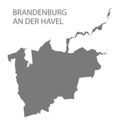 Brandenburg An Der Havel Grey County Map