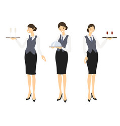 Formal Luxury Dinner Waitress Collection Flat