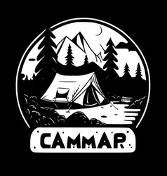 Camp - Minimalist And Simple Silhouette