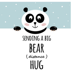 Sending A Big Bear Hug Social Distance Hugs