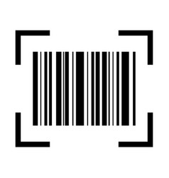 Barcode Icon Bar Code For Web Flat Design Isolated