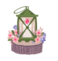 Garden Lantern Candle