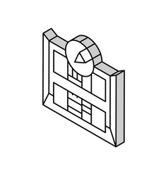 Kitchen Design Room Interior Isometric Icon