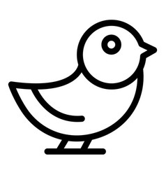 Tree Sparrow Icon Outline Flight Bird