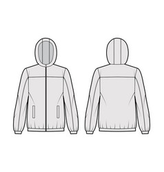 Windbreaker Jacket Technical Fashion