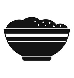 Milk Mash Potato Icon Simple Boiled Dish