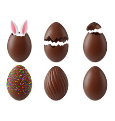 Chocolate Easter Realistic Eggs 3d Egg Surprise