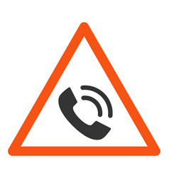 Phone Call Warning Icon