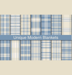 Unique Modern Plaid Bundles Textile Design