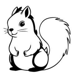 Cute Squirrel Cartoon