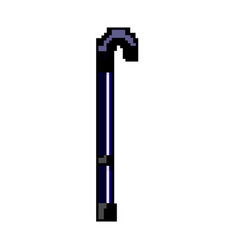 Injury Crutch Medical Game Pixel Art