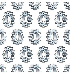 Tooth Wheel Gear Pattern