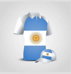 Argentina Flags Shirt Design