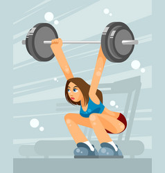 Female Weight Lifter