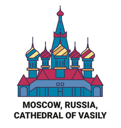 Russia Moscow Cathedral Of Vasily Travel