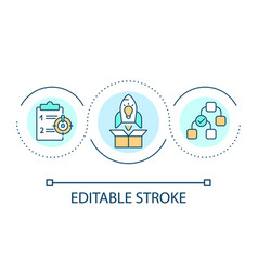 Software Deployment Schedule Loop Concept Icon